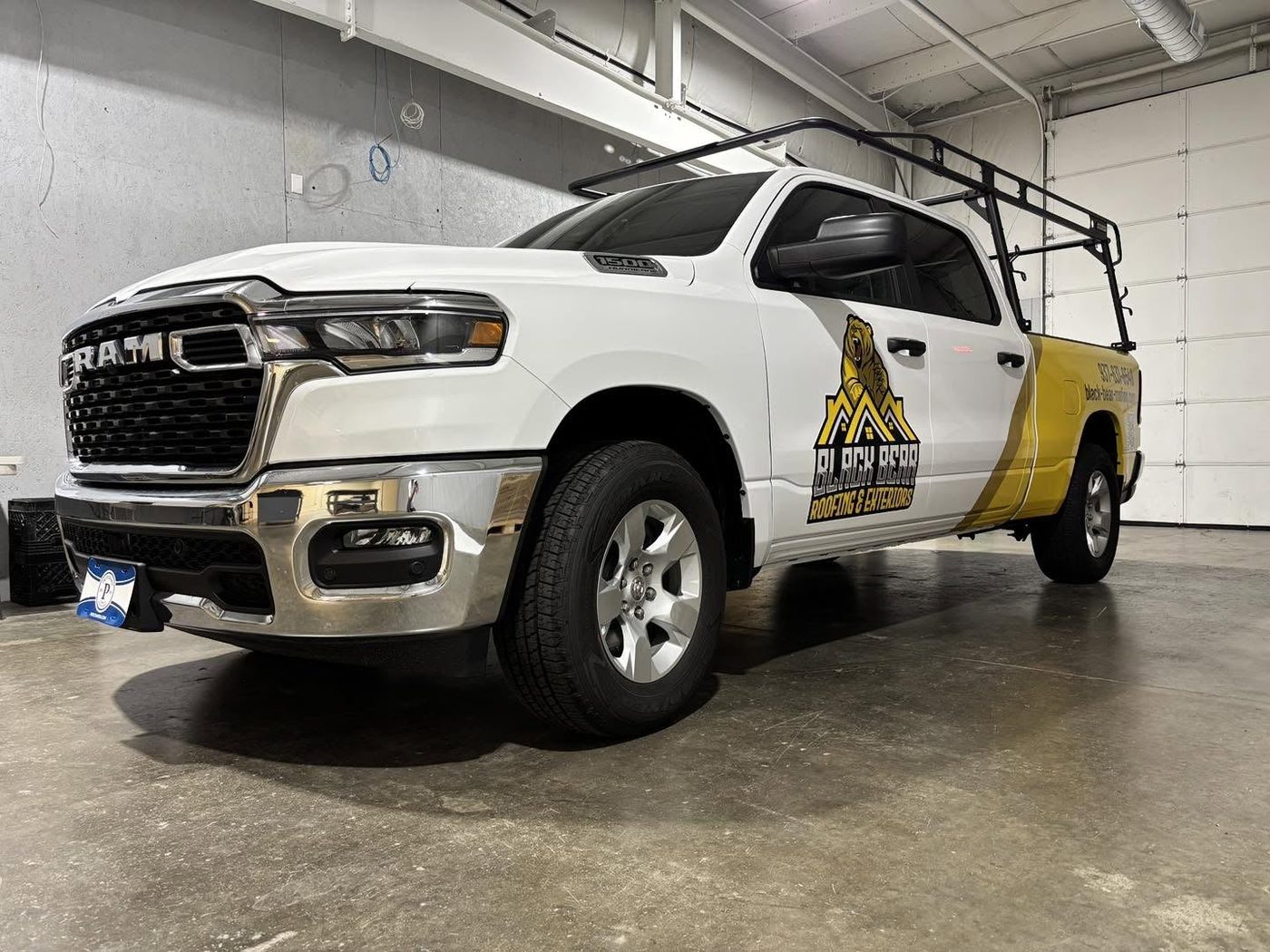 Matching Black Bear Roofing Ram 1500